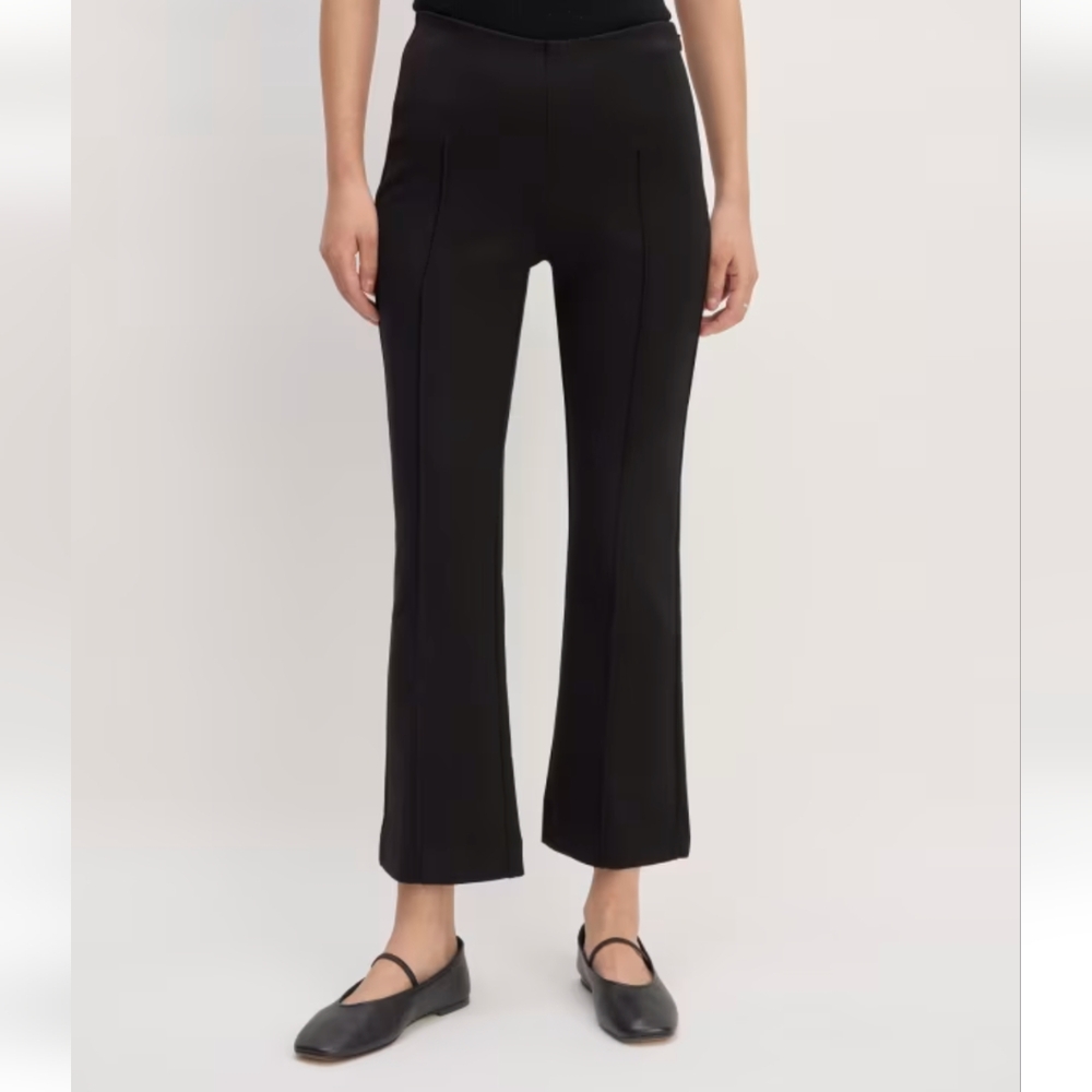 Everlane The Dream Kick Flare Pant in Black, Size Medium, NWT